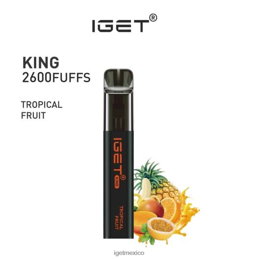 IGET Wholesale - rey - 2600 inhalaciones N4LF8X518 fruta tropical