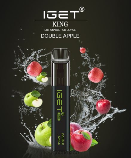 IGET Discount - rey - 2600 inhalaciones N4LF8X524 manzana doble