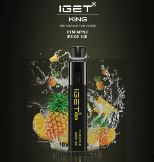IGET Sale - rey - 2600 inhalaciones N4LF8X599 hielo de jugo de piña