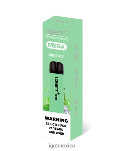 IGET Vape Online - entiendo mega N4LF8X134 hielo de menta
