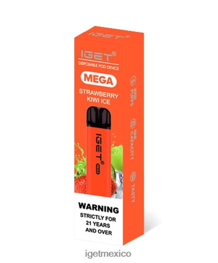 IGET Vape Sale - entiendo mega N4LF8X143 hielo de fresa y kiwi