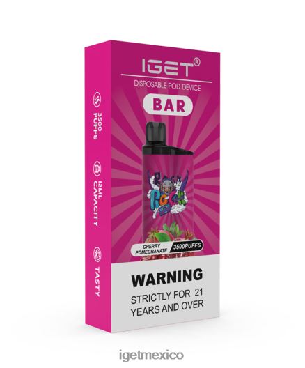 IGET Vape Online - barra de N4LF8X155 granada cereza