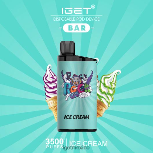 IGET Vape Sale - barra - 3500 inhalaciones N4LF8X454 helado