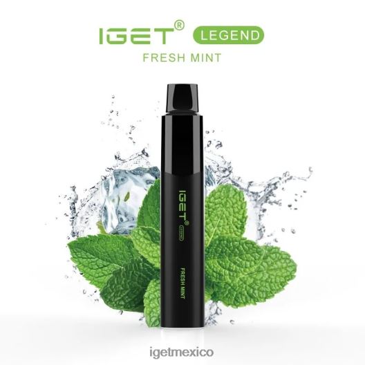 IGET Sale - leyenda - 4000 inhalaciones N4LF8X565 hielo de menta fresca