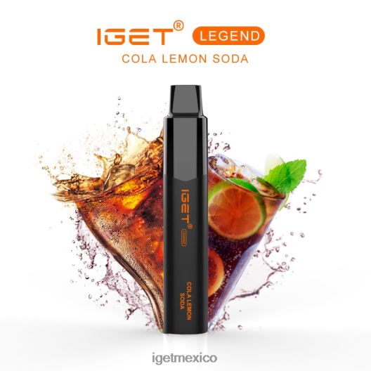 IGET Wholesale - leyenda - 4000 inhalaciones N4LF8X576 refresco de cola y limón