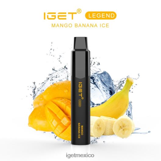 IGET Discount - leyenda - 4000 inhalaciones N4LF8X586 hielo de mango y plátano