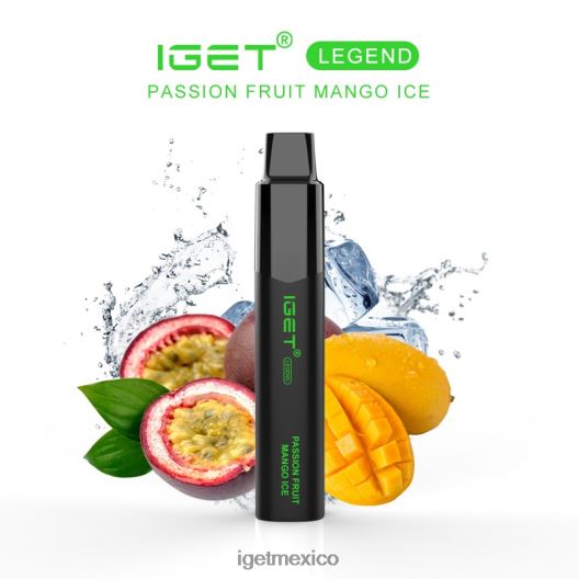 IGET Online - leyenda - 4000 inhalaciones N4LF8X638 hielo de mango y maracuyá