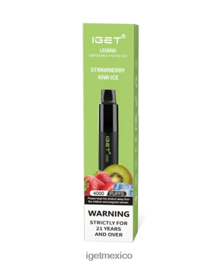IGET Vape Online - tengo leyenda N4LF8X195 hielo de fresa y kiwi