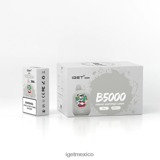 IGET Vape Sale - obtener b5000 N4LF8X319 naranja pomelo limón