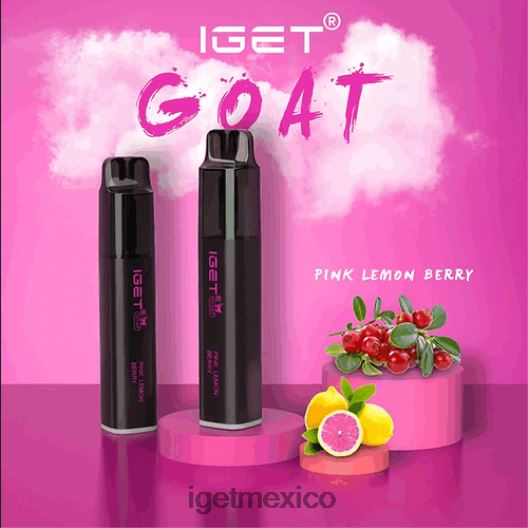IGET Sale - cabra - 5000 inhalaciones N4LF8X566 baya de limón rosa