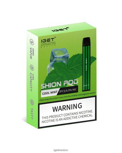 IGET Sale - 3 x shion N4LF8X11 menta fresca