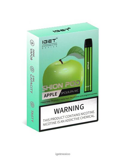 IGET Vape - 3 x shion N4LF8X1 manzana