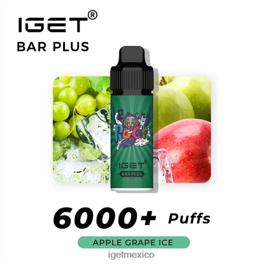 IGET Sale - barra plus 6000 caladas N4LF8X235 hielo de uva de manzana