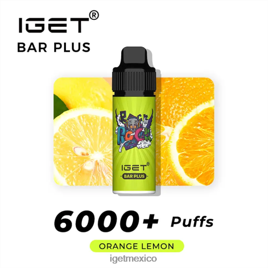 IGET Discount - barra plus 6000 caladas N4LF8X238 naranja limon