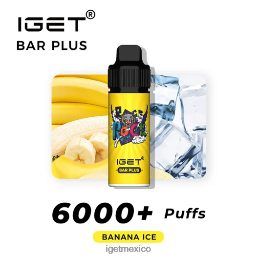 IGET Wholesale - barra plus 6000 caladas N4LF8X244 hielo de plátano